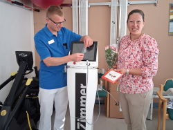 Neuer Therapielaser in den Fachkliniken Radeburg Neuer Therapielaser in den Fachkliniken Radeburg