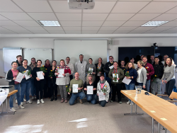 Erfolgreicher Abschluss des geriatrischen Weiterbildungskurses „Zercur Geriatrie®“