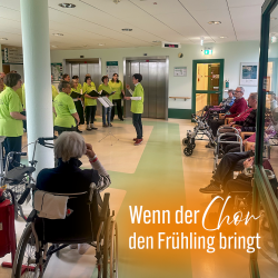 Wenn Musik durch die Flure zieht, bleibt der Alltag kurz stehen